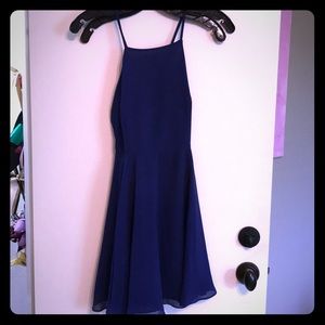 Urban outfitters blue dress with square neck